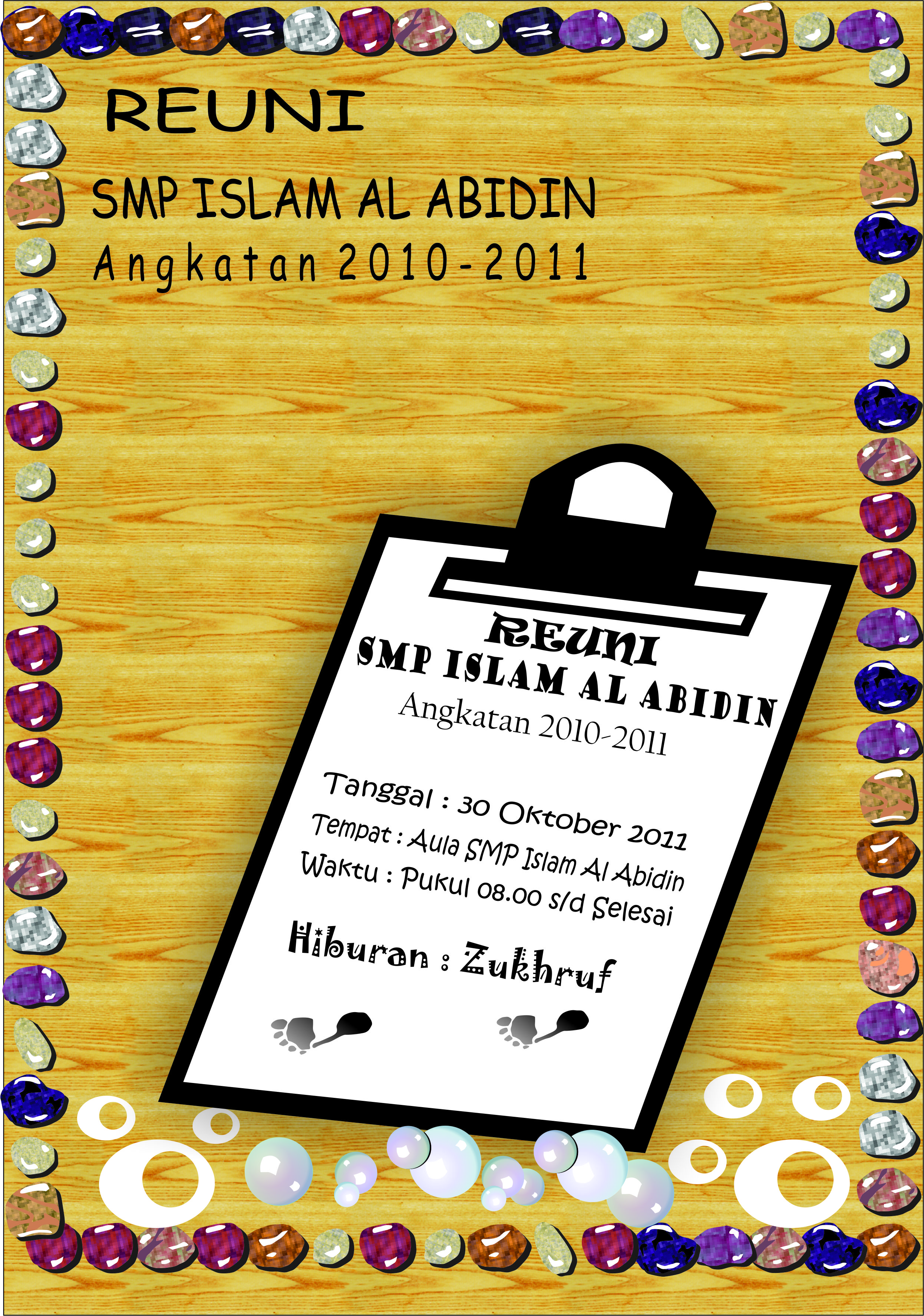 Detail Baground Undangan Reuni Nomer 21