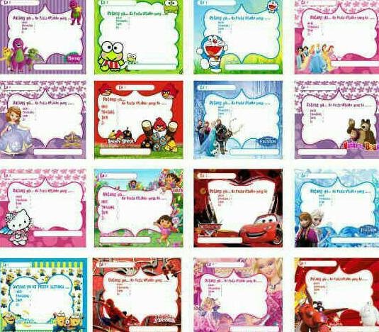 Detail Baground Undangan Ulang Tahun Nomer 18
