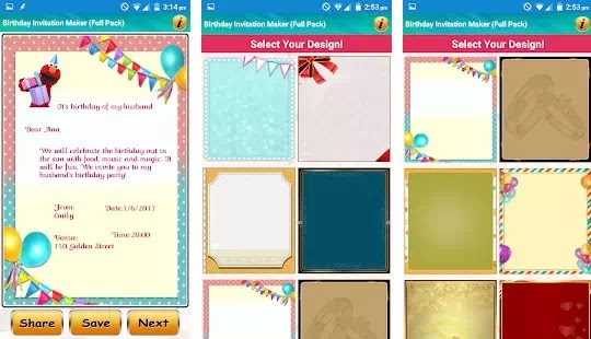 Detail Baground Undangan Ulang Tahun Nomer 37