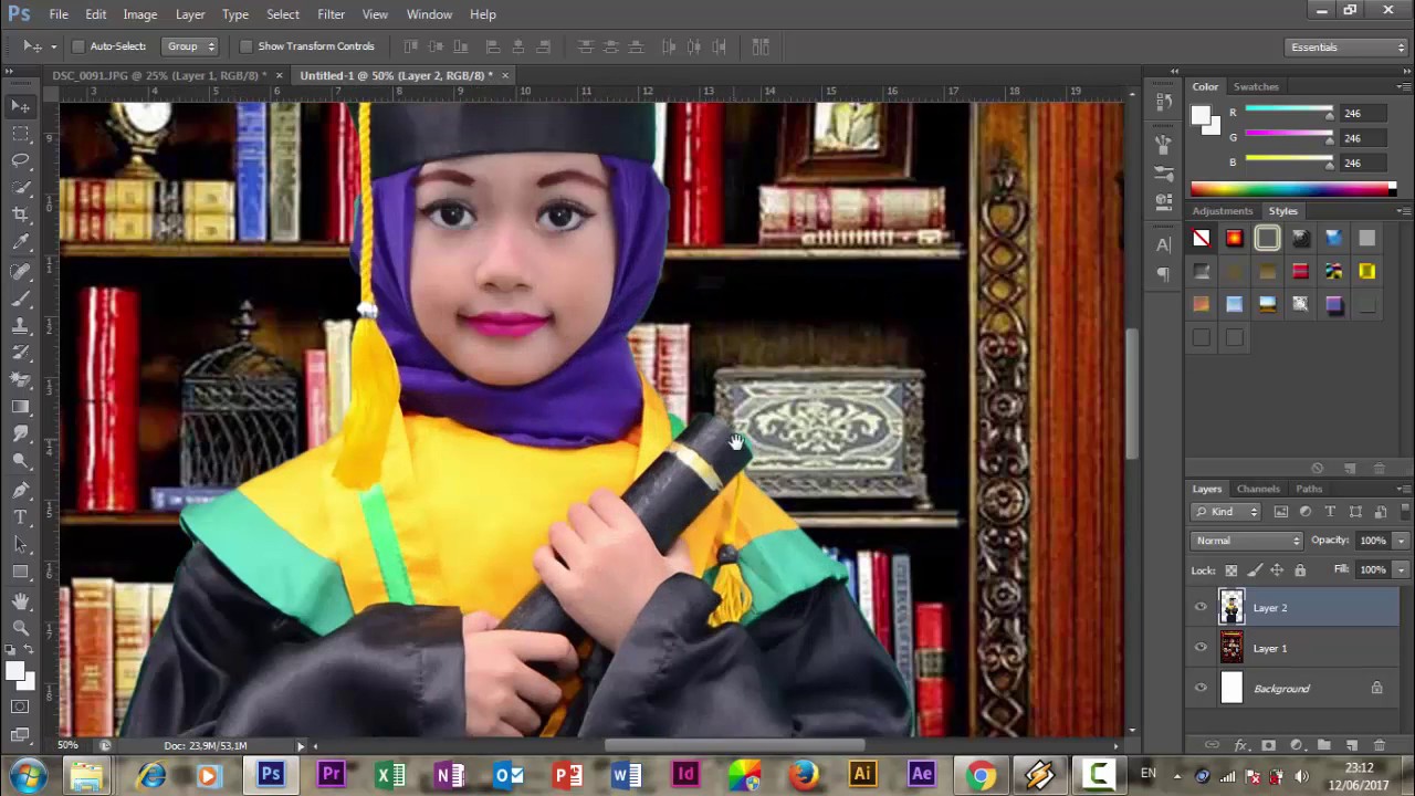 Detail Baground Wisuda Paud Nomer 34