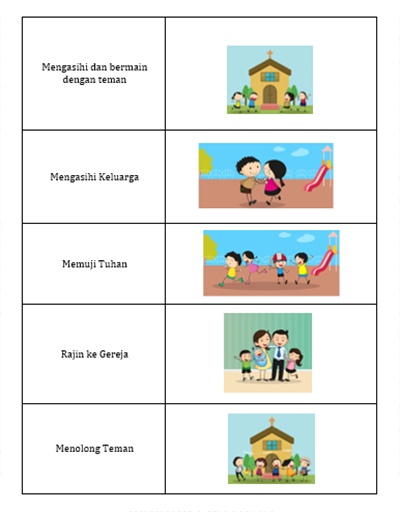 Detail Bahan Ajar Sekolah Minggu Bergambar Nomer 7