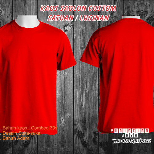 Detail Bahan Desain Kaos Polos Nomer 11