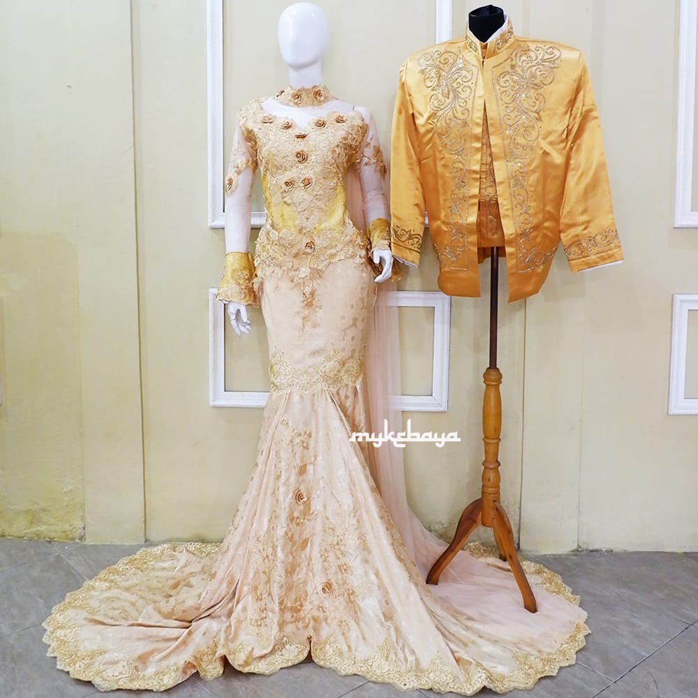 Detail Bahan Gaun Pengantin Yang Bagus Nomer 38