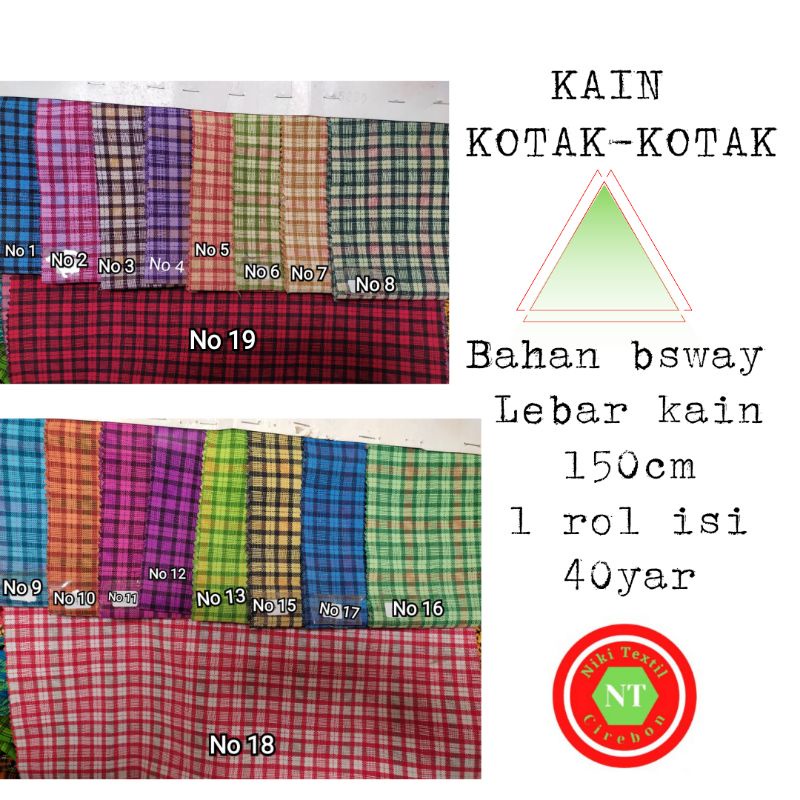 Detail Bahan Kotak Kotak Nomer 17