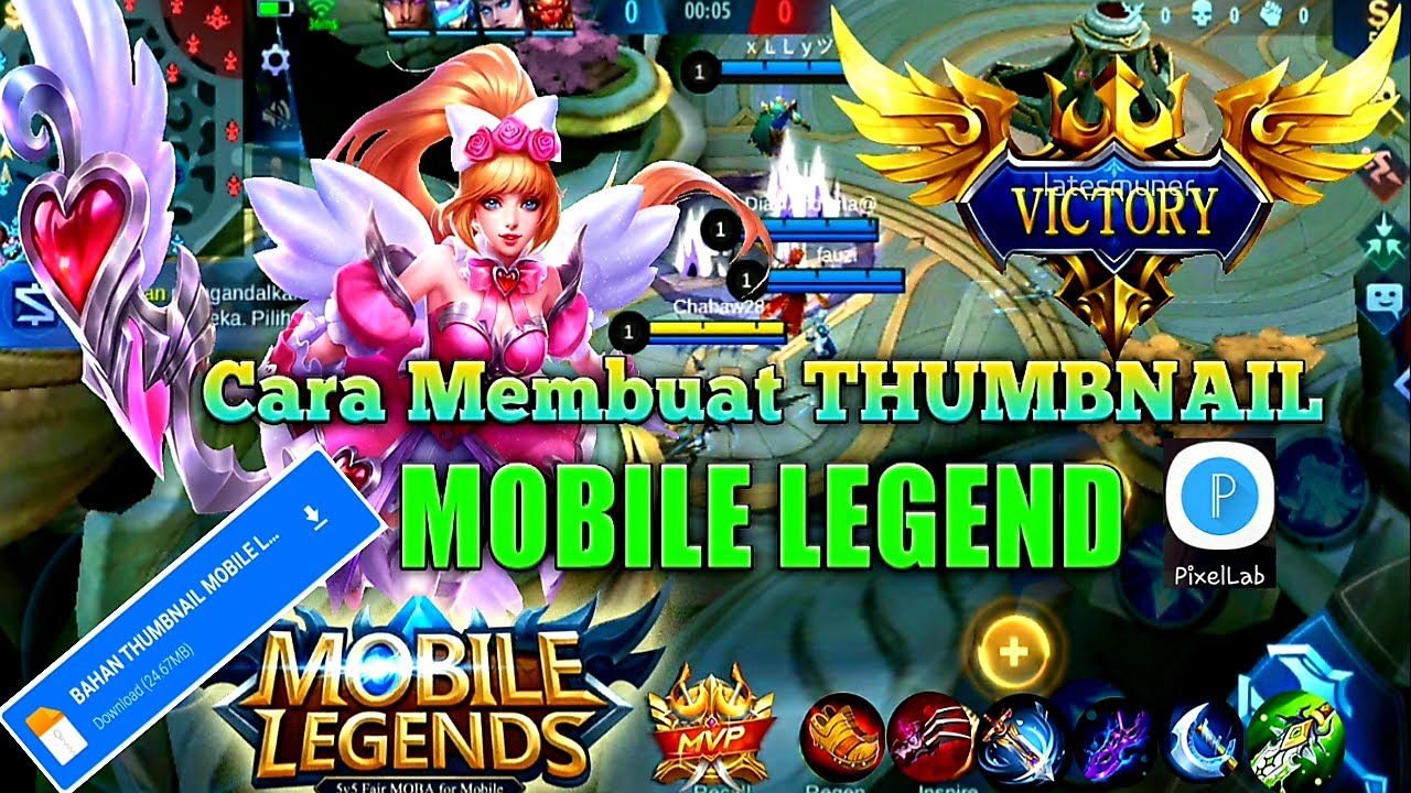 Detail Bahan Thumbnail Mobile Legend Nomer 7