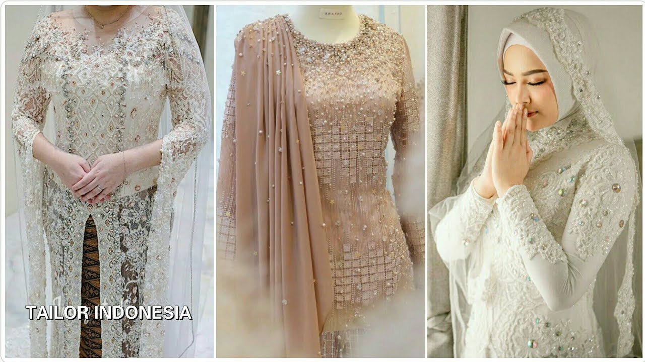 Detail Baju Akad Nikah Sederhana Nomer 26