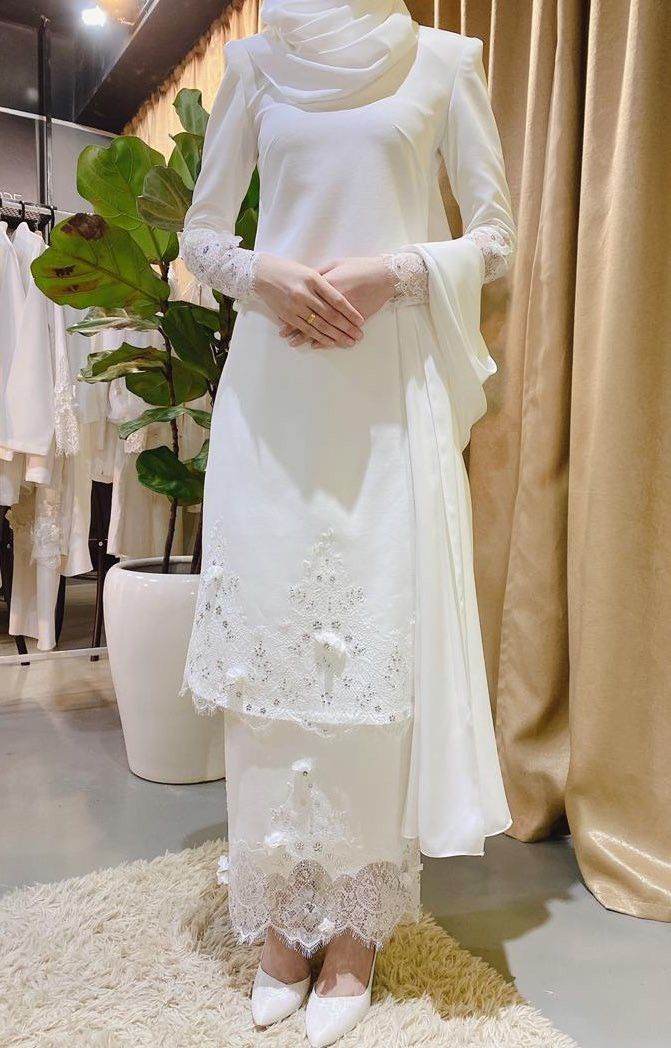 Detail Baju Akad Nikah Sederhana Nomer 5