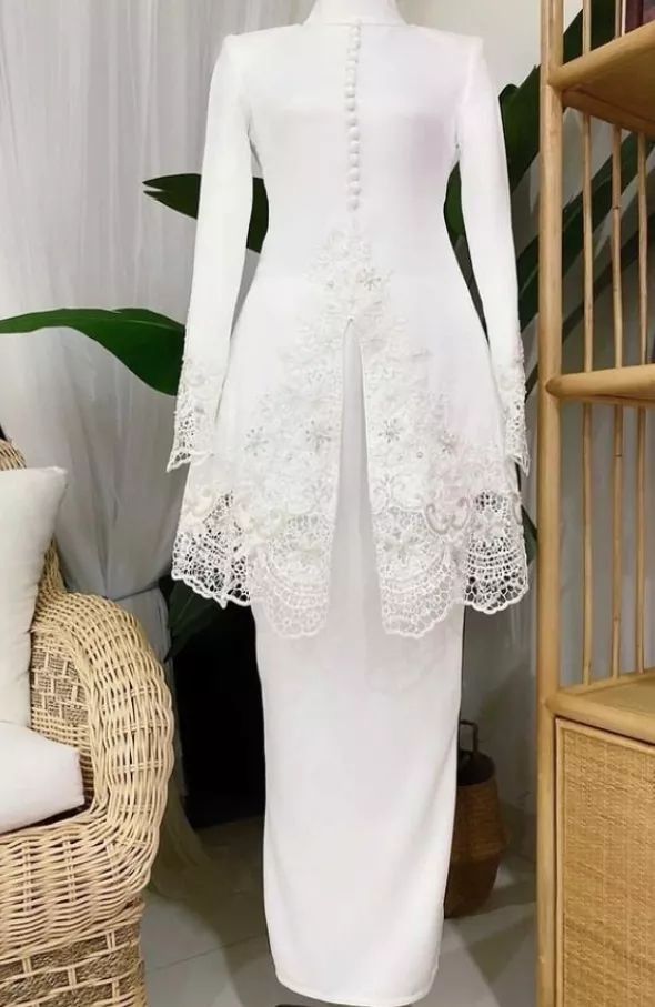 Detail Baju Akad Nikah Sederhana Nomer 45