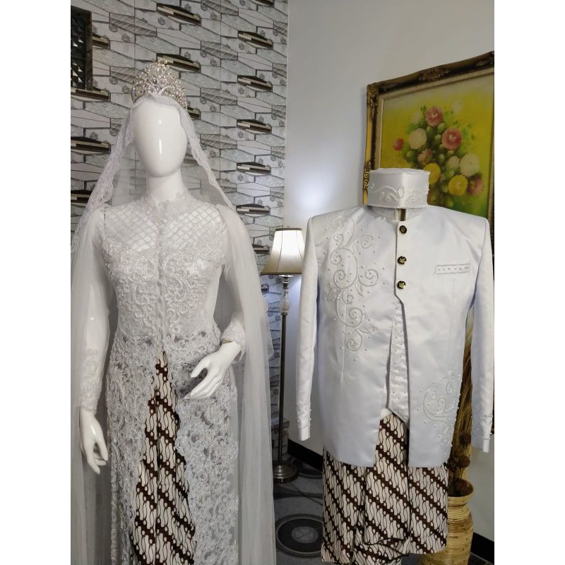 Detail Baju Akad Nikah Sederhana Nomer 7