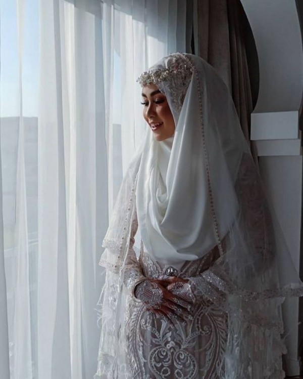 Detail Baju Akad Nikah Simple Elegan Nomer 29