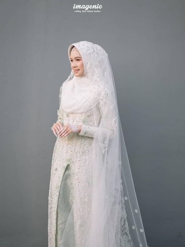 Detail Baju Akad Nikah Simple Elegan Nomer 38