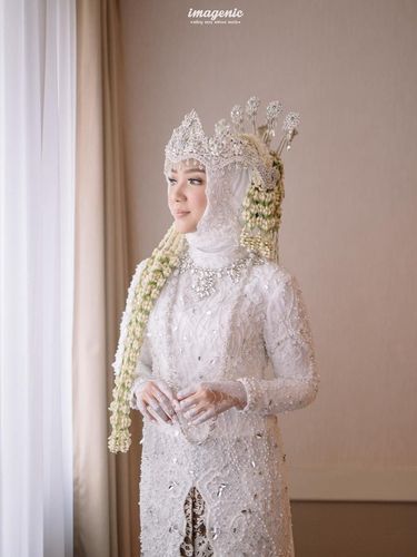 Detail Baju Akad Nikah Simple Hijab Nomer 16