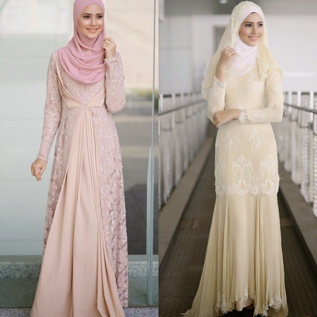 Detail Baju Akad Nikah Simple Hijab Nomer 31