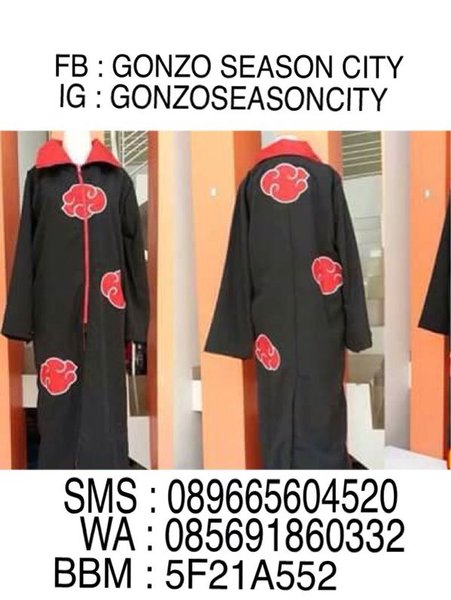 Detail Baju Akatsuki Png Nomer 35