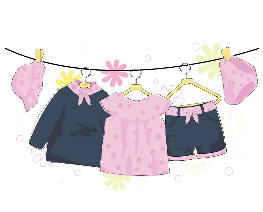 Detail Baju Anak Vector Nomer 4
