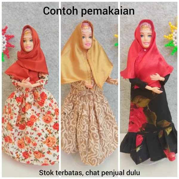 Detail Baju Barbie Muslimah Nomer 50