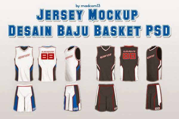 Detail Baju Basket Polos Nomer 23