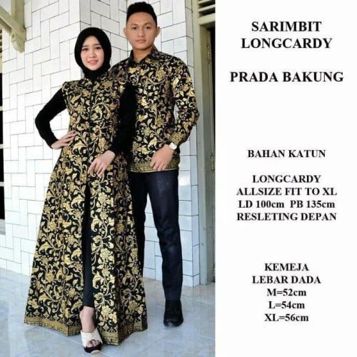 Detail Baju Batik Couple Keluarga Modern Nomer 15