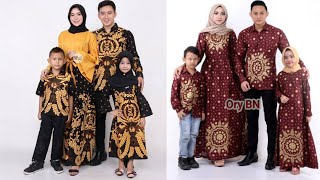 Detail Baju Batik Couple Keluarga Modern Nomer 16