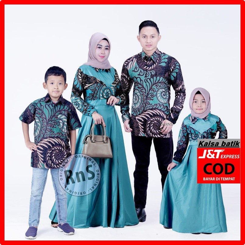 Detail Baju Batik Couple Keluarga Modern Nomer 22