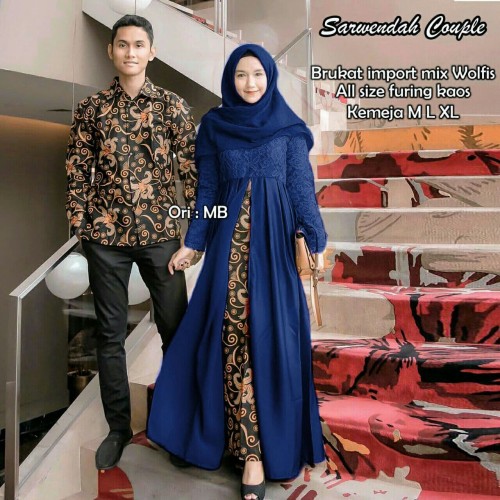 Detail Baju Batik Couple Keluarga Modern Nomer 46