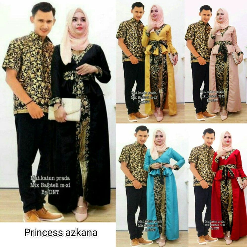 Detail Baju Batik Couple Keluarga Modern Nomer 54