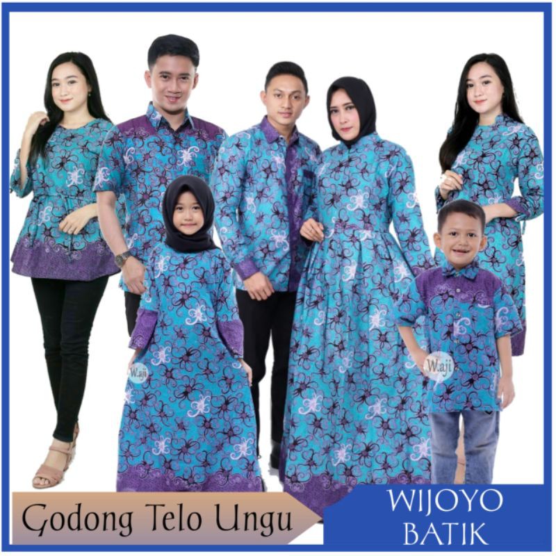 Detail Baju Batik Couple Keluarga Modern Nomer 57