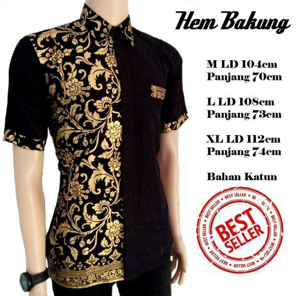 Detail Baju Batik Modern Cowok Nomer 56