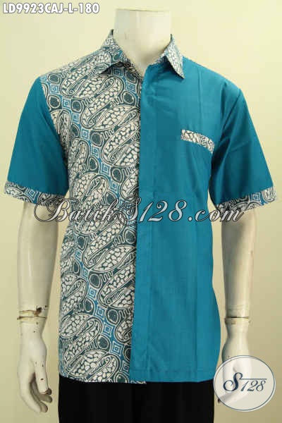 Detail Baju Batik Modifikasi Kain Polos Nomer 31