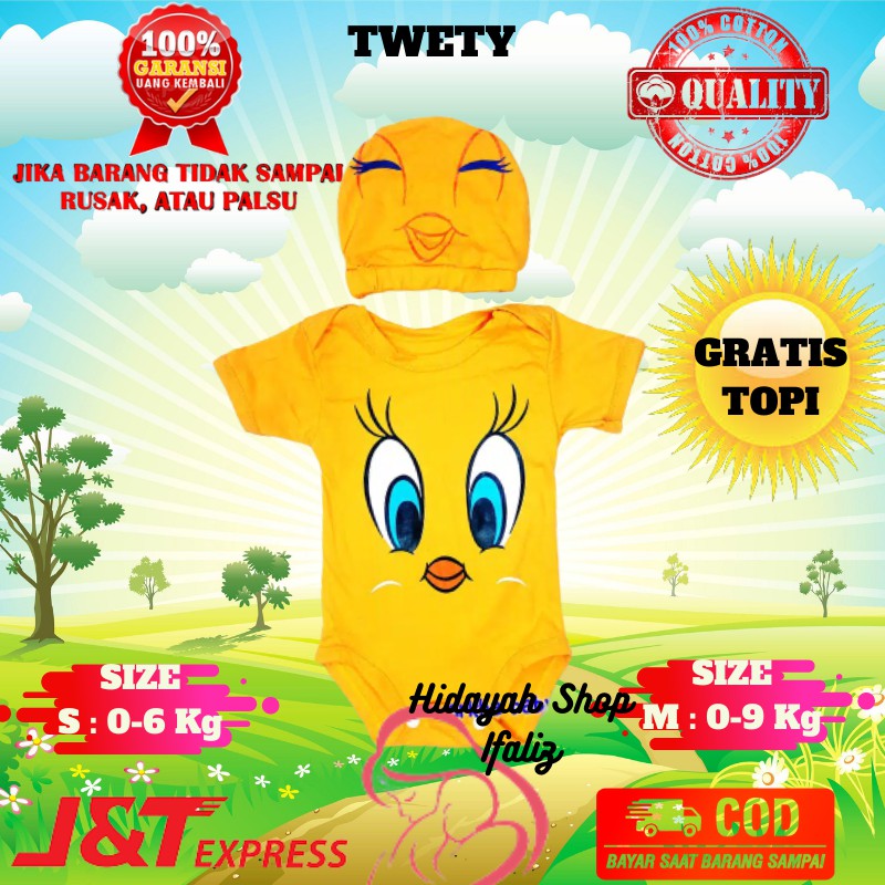 Detail Baju Bayi Karakter Kartun Nomer 29