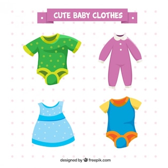 Detail Baju Bayi Vector Nomer 3