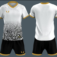 Detail Baju Bola Putih Polos Nomer 13