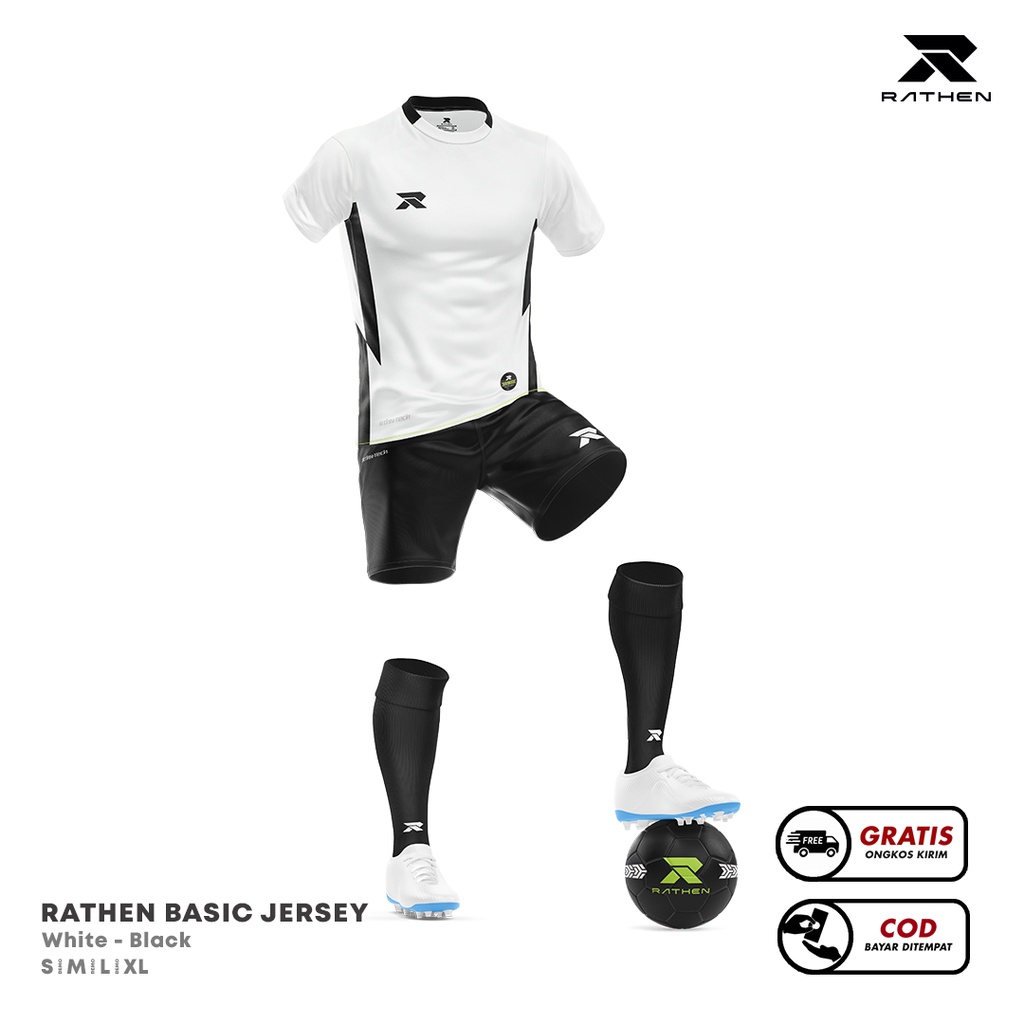 Download Baju Bola Putih Polos Nomer 26