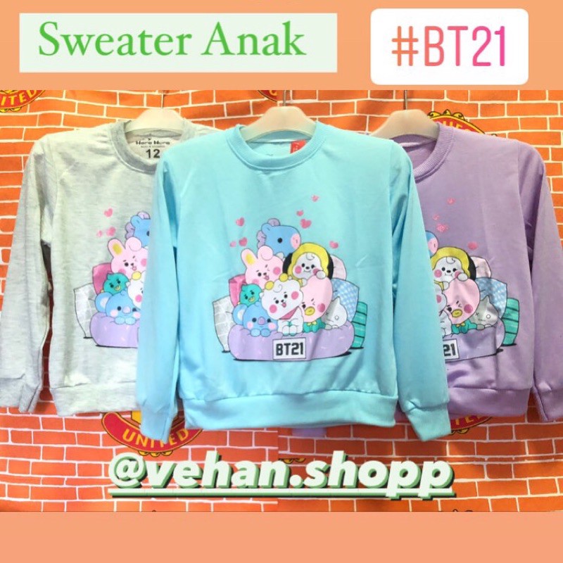 Detail Baju Bt21 Nomer 13