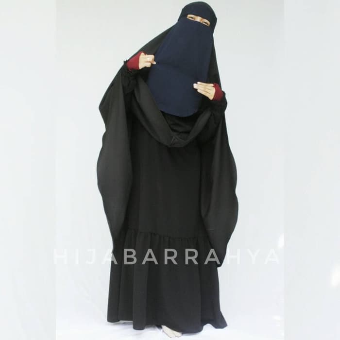 Detail Baju Cadar Hitam Nomer 25