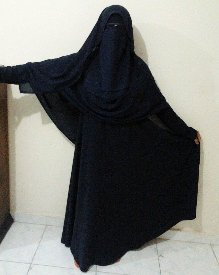 Detail Baju Cadar Hitam Nomer 33