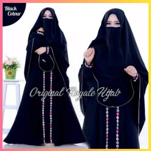 Detail Baju Cadar Hitam Nomer 35