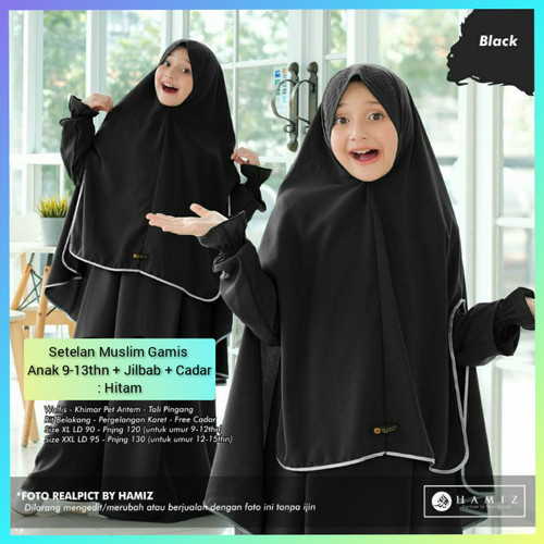 Detail Baju Cadar Hitam Nomer 37