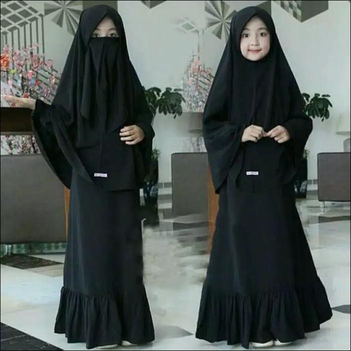 Detail Baju Cadar Hitam Nomer 52