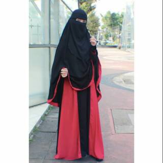 Detail Baju Cadar Hitam Nomer 53