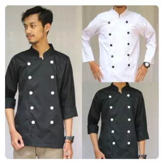 Detail Baju Chef Wanita Berhijab Nomer 25