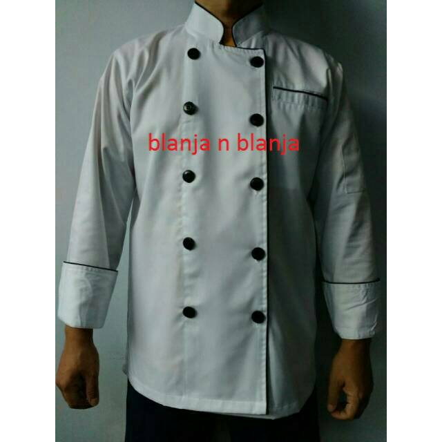 Detail Baju Chef Wanita Berhijab Nomer 40