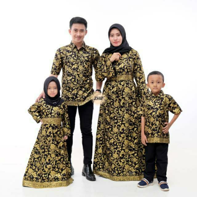 Detail Baju Couple Keluarga Batik Nomer 11