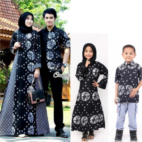 Detail Baju Couple Keluarga Batik Nomer 13
