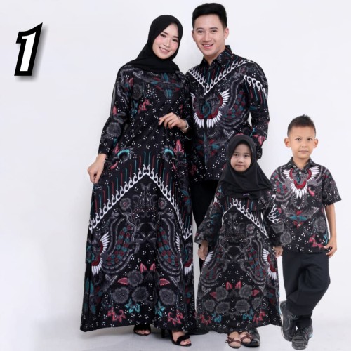 Detail Baju Couple Keluarga Batik Nomer 33