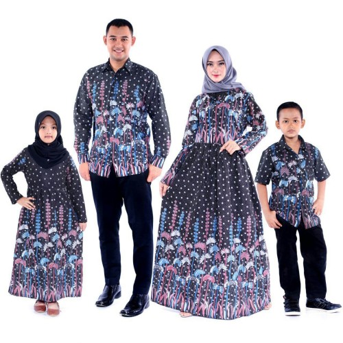 Detail Baju Couple Keluarga Batik Nomer 34