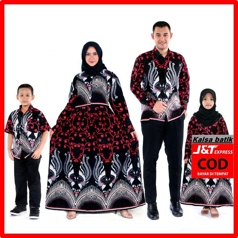 Detail Baju Couple Keluarga Batik Nomer 35