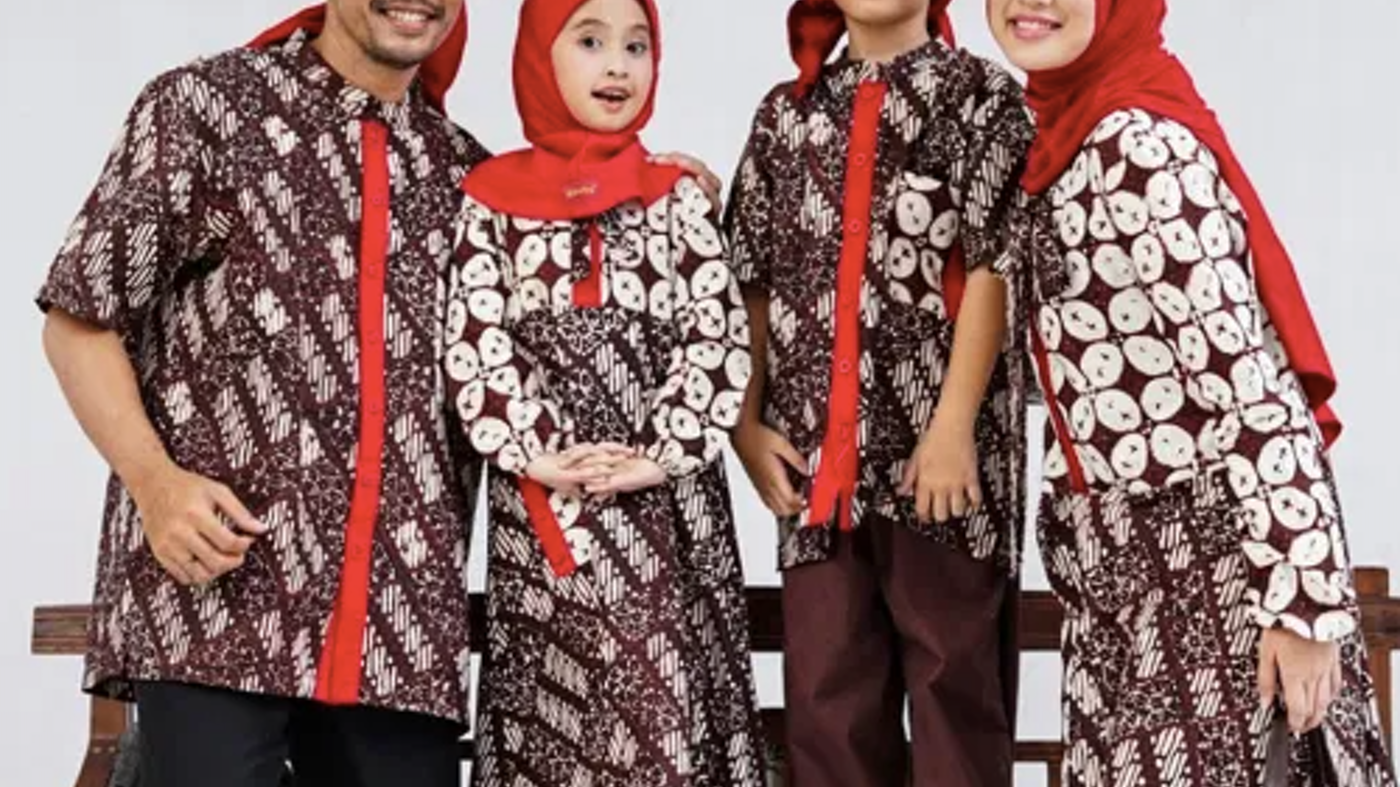 Detail Baju Couple Keluarga Batik Nomer 49