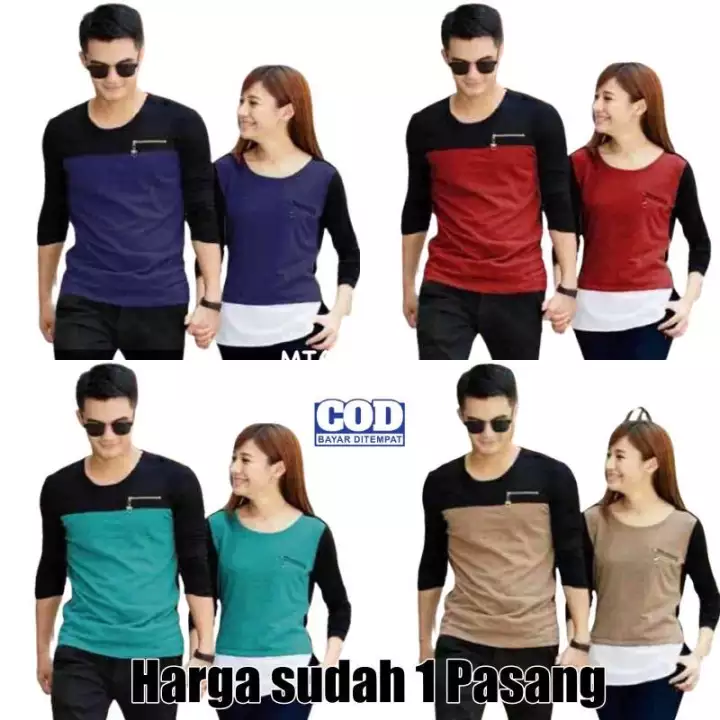 Detail Baju Couple Lengan Panjang Lucu Nomer 21