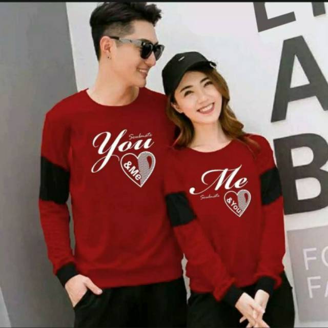 Detail Baju Couple Lengan Panjang Lucu Nomer 49